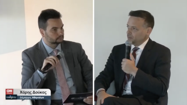 Fireside chat στην εκδήλωση του CNN Insights – Athens 365 με τον δημοσιογράφο Δ. Πεφάνη